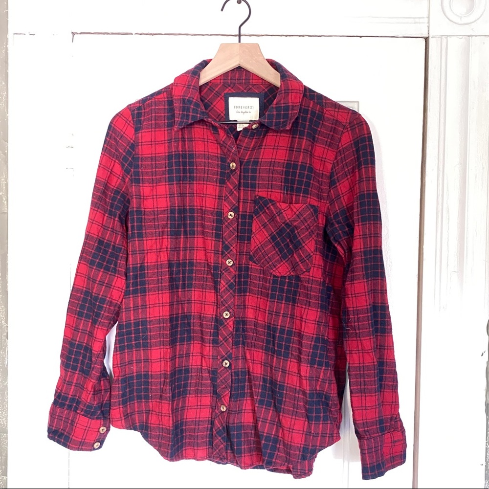 Forever 21 flannel size S